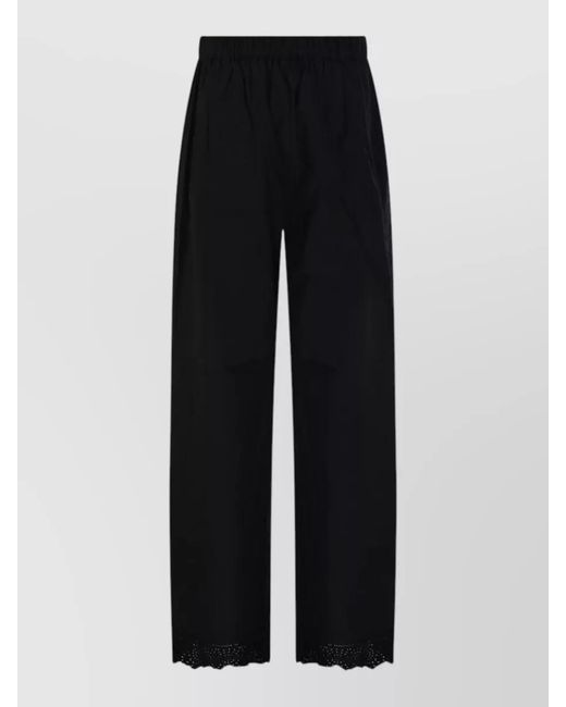 By Malene Birger Black Organic Cotton Trousers