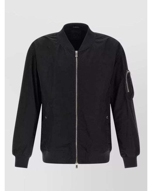 Tatras Black Tomori Blouson Ribbed Cuffs Sleeve Pocket for men