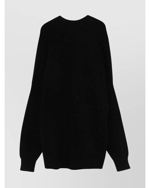 Extreme Cashmere Black Tokyo Cashmere Cardigan Featuring Button Detailing