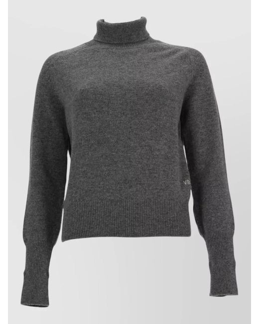 Victoria Beckham Gray Lambswool Sweater
