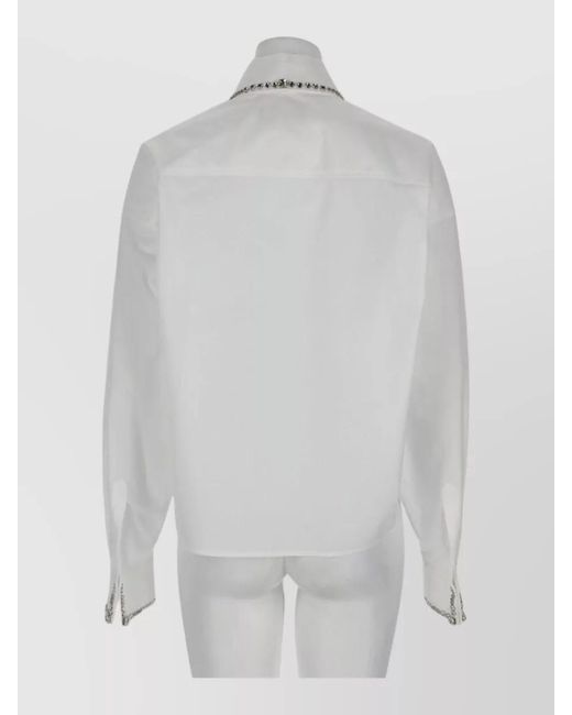 Fabiana Filippi White Cotton Shirt