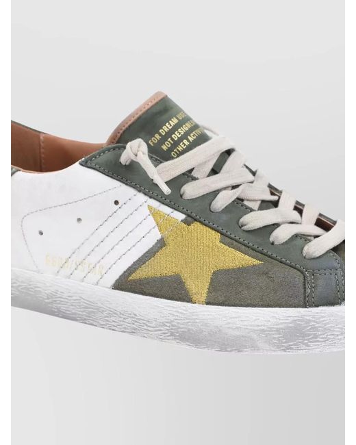 Golden Goose Deluxe Brand Metallic Leather Low-Top Sneakers for men