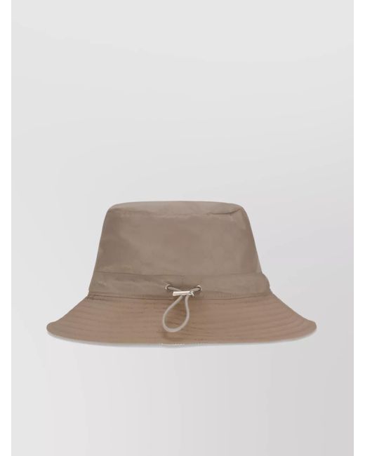 Gucci Natural Reversible Nylon Bucket Hat