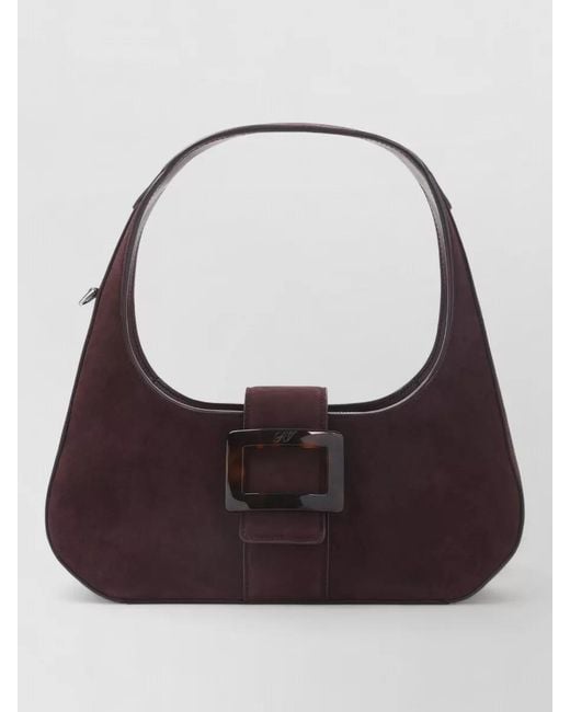 Roger Vivier Multicolor Belle Turtle Mini Hobo Shoulder Bag
