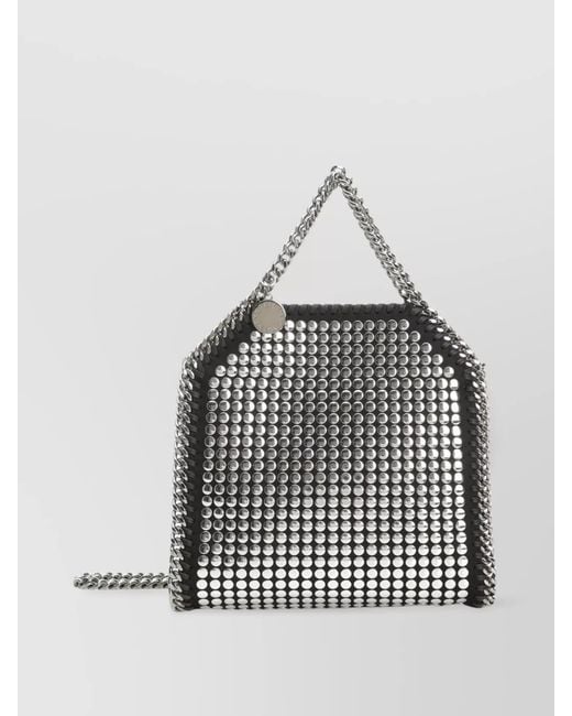 Stella McCartney White Falabella Tiny Shoulder Bag