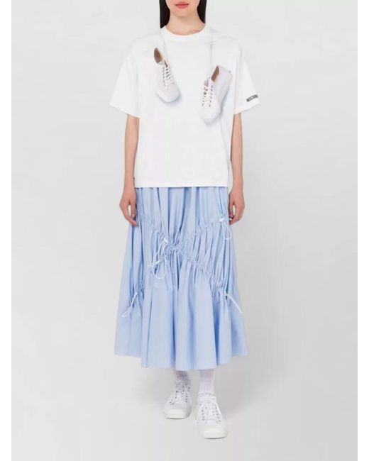 Moschino White Short-Sleeve T-Shirt