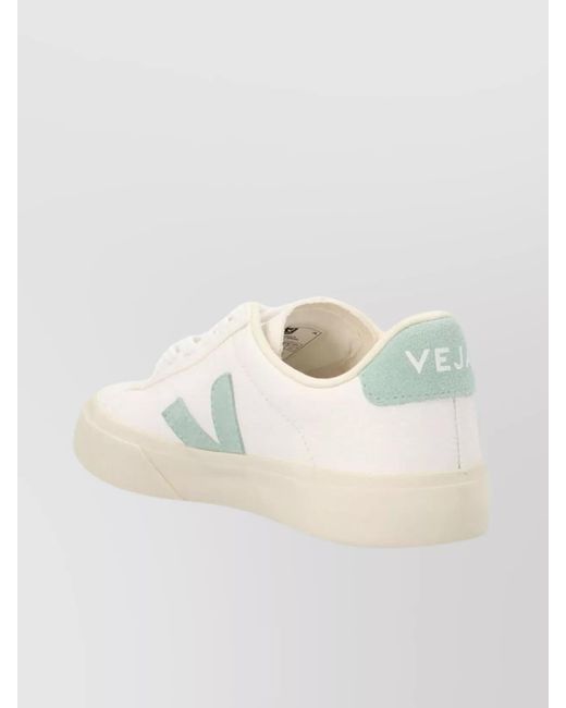 Veja Natural Leather Low-Top Sneakers