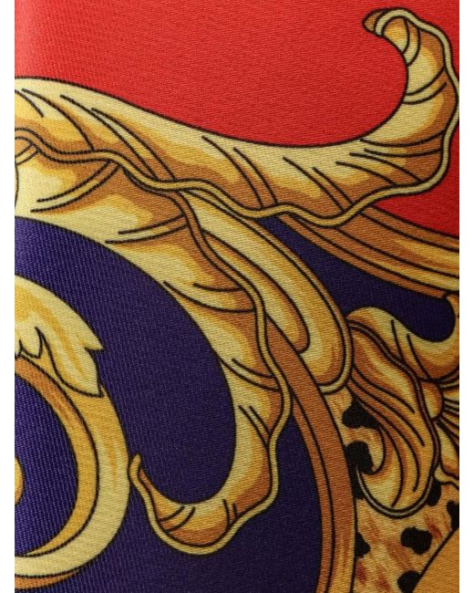 Versace Yellow Silk Skirt,