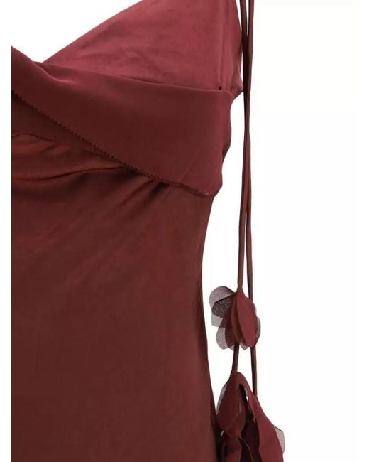 Self-Portrait Red Maxi Dress