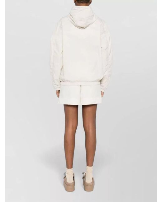 Peuterey Natural Nigle Hooded Jacket Elasticated Cuffs