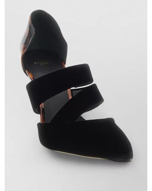 Balmain Multicolor Viscose Pumps