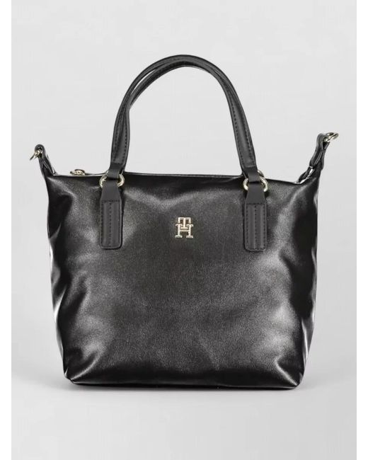 Tommy Hilfiger Black Small Tote Bag