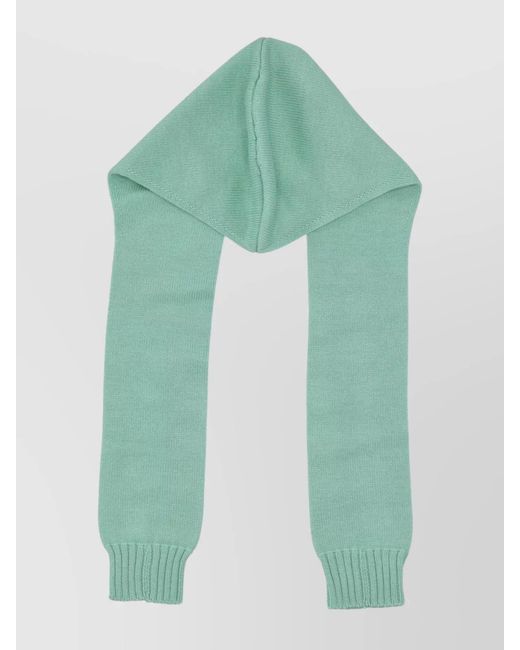 Vivetta Green Wool Balaclava