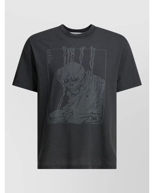 Our Legacy Black Cotton Boxy T-Shirt for men
