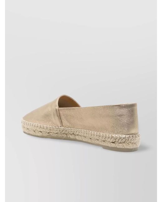 Castaner Natural Leather Espadrilles