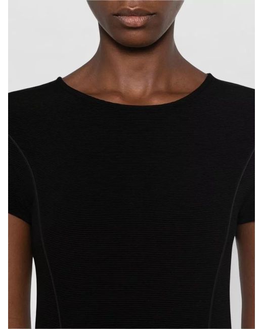 Emporio Armani Black Midi Dress