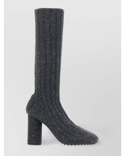 Bottega Veneta Multicolor Wool Silk Atomic Boots