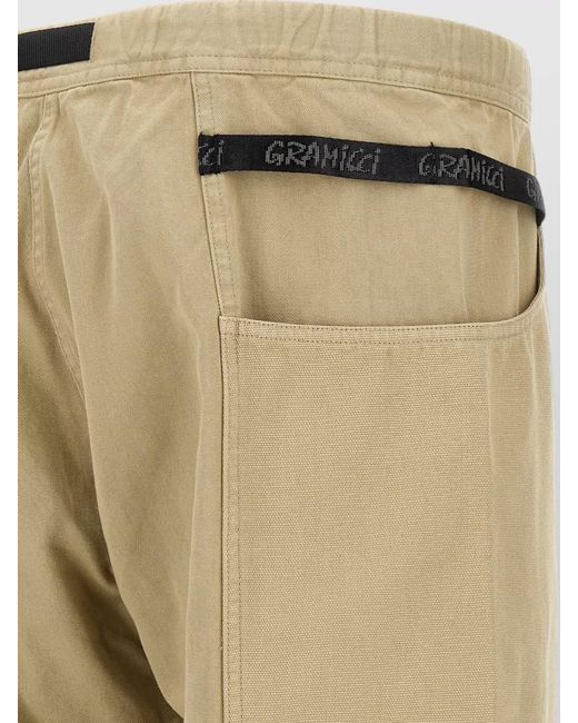 Gramicci Natural Gadget Pants Belted Waist Straight Leg for men