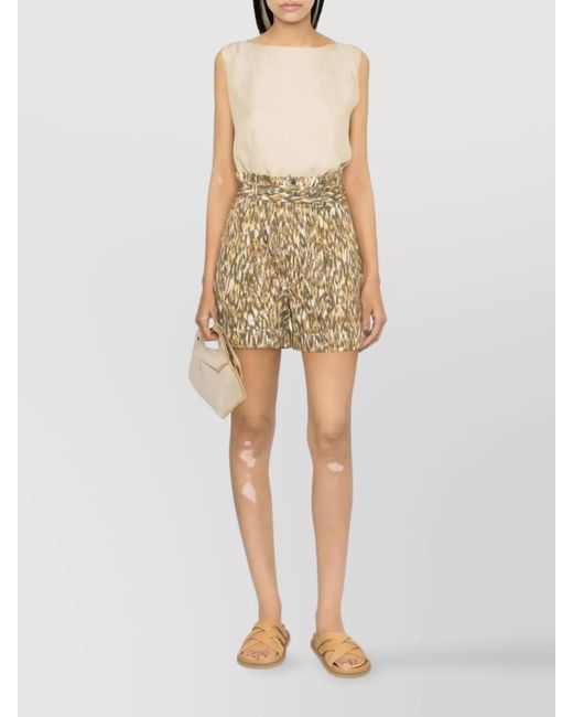 Fabiana Filippi Natural Silk Blend Blouse