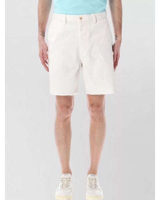 Polo Ralph Lauren White Tailored Chino Shorts Regular Fit Design for men