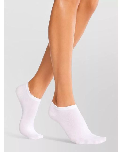 Wolford White Everyday Sneaker Cotton Socks Pack