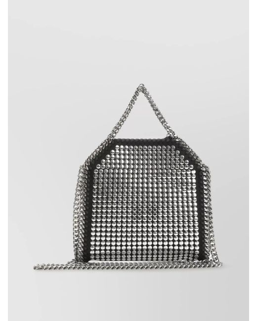 Stella McCartney White Falabella Tiny Shoulder Bag