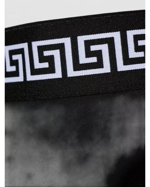 Versace Black Low-Rise Boxer Briefs Set for men