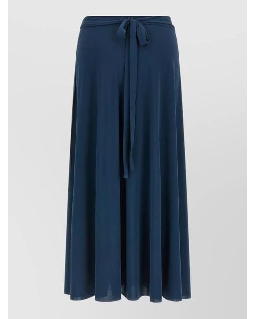 Eres Blue Julieta Sarong Skirt