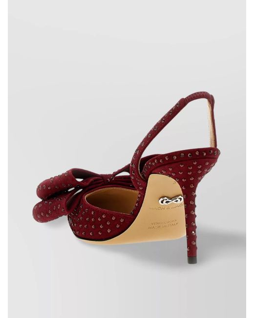 Mach & Mach Brown Le Cadeau Slingback Pumps