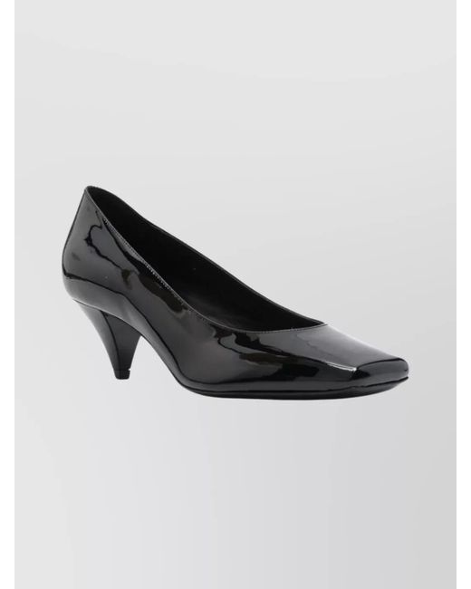 Givenchy Black Leather High Heel Pumps