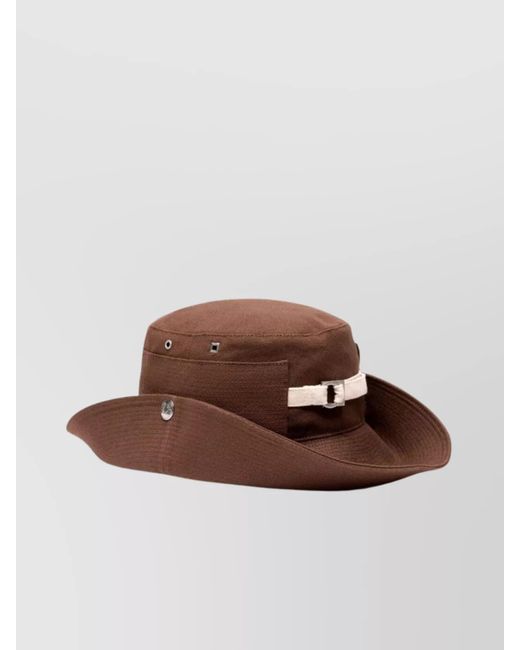 Black Ring Band Down Brim Hat main image 1