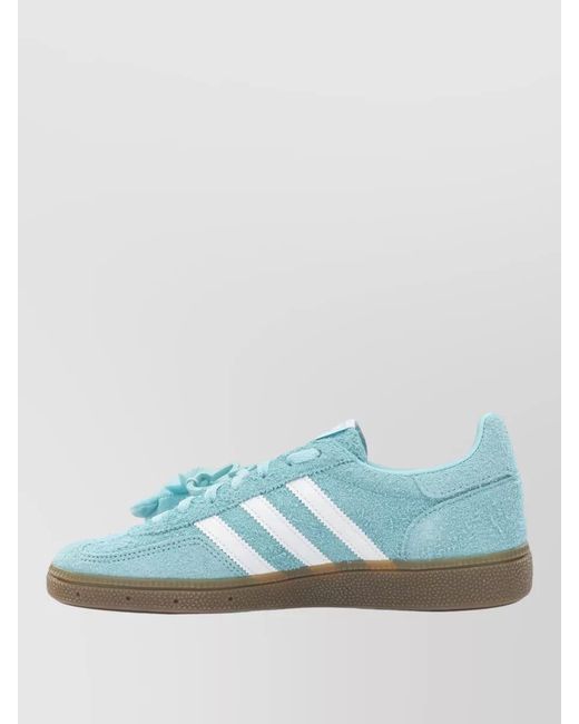 Adidas Originals Blue Leather Low-Top Sneakers