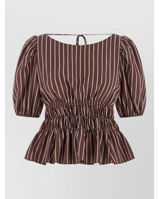 Pinko Brown Jeanette Blouse