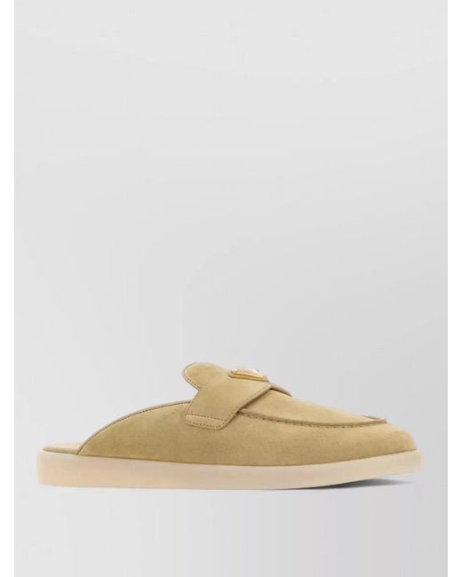 Prada Multicolor Suede Loafers