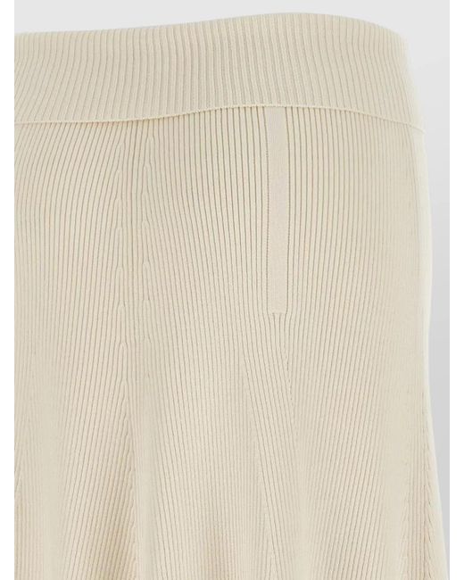 Zimmermann Natural Rebellion A Line High Waist Midi Skirt