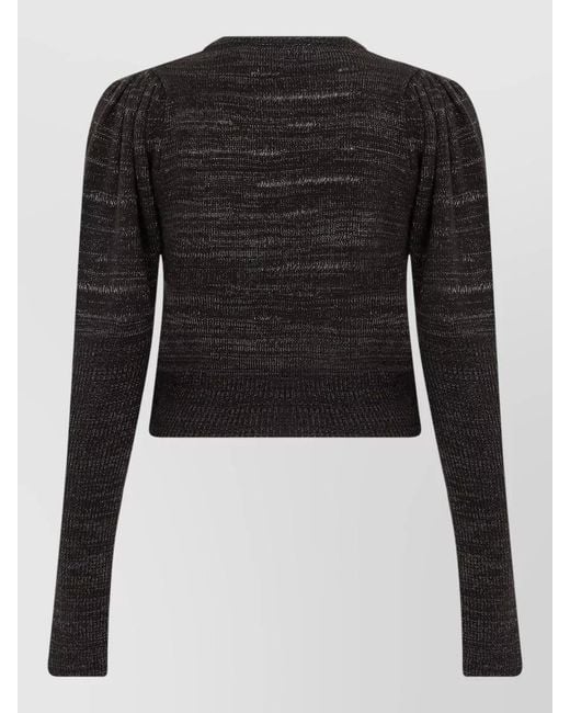 Vivienne Westwood Black Cropped Cardigan Embroidered Logo Front Buttons