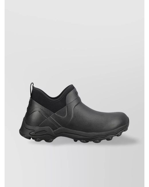 Givenchy Black Rubber Chelsea Boots for men