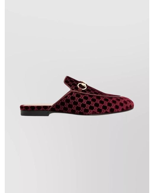 Gucci Red Mules