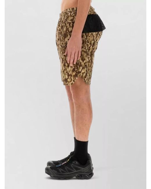 South2 West8 Natural Stretch Bermuda Shorts Camouflage Back Pocket for men