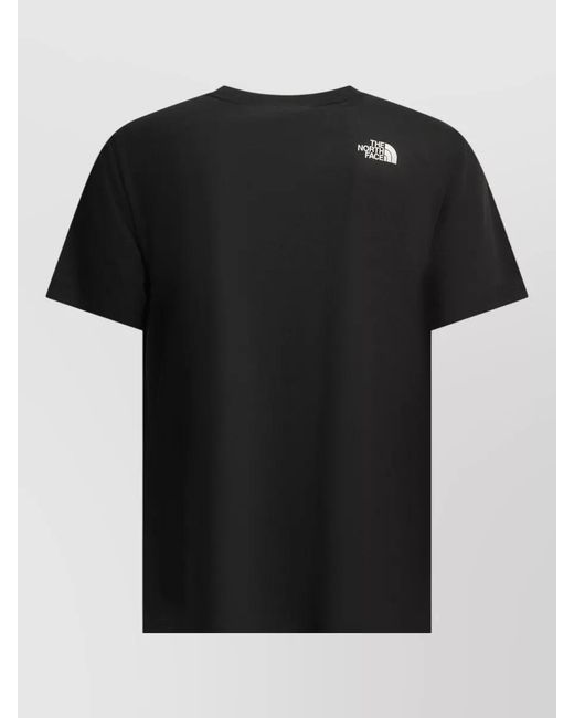 The North Face Black Short Sleeve Crew Neck Regular Fit Top for men
