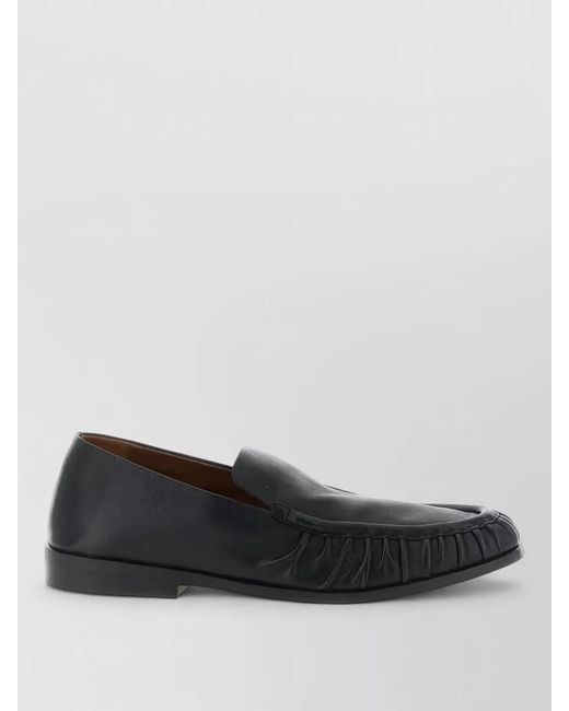 Marsèll Black Leather Loafers for men