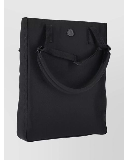 Moncler Black Tote Bag for men