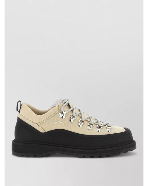 Diemme Metallic Roccia Basso Sport Ankle Boots Metal Eyelets for men