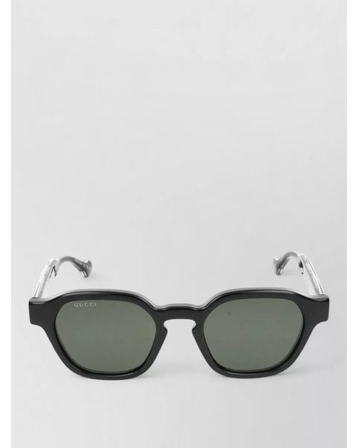 Gucci Gray Sunglasses Model Gg1730S 001 Square Frame for men
