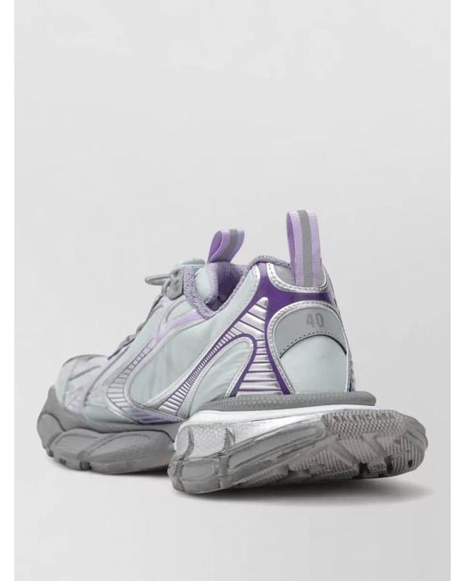 Balenciaga White Nylon Low-Top Sneakers