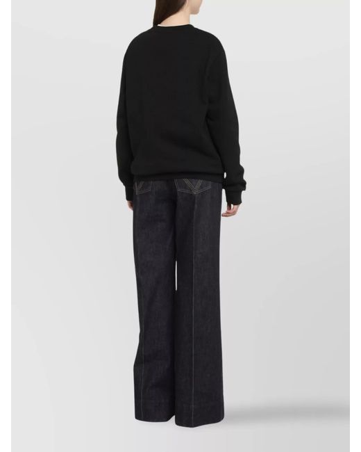 A.P.C. Blue Madame Street Standard Crew-Neck Sweatshirt