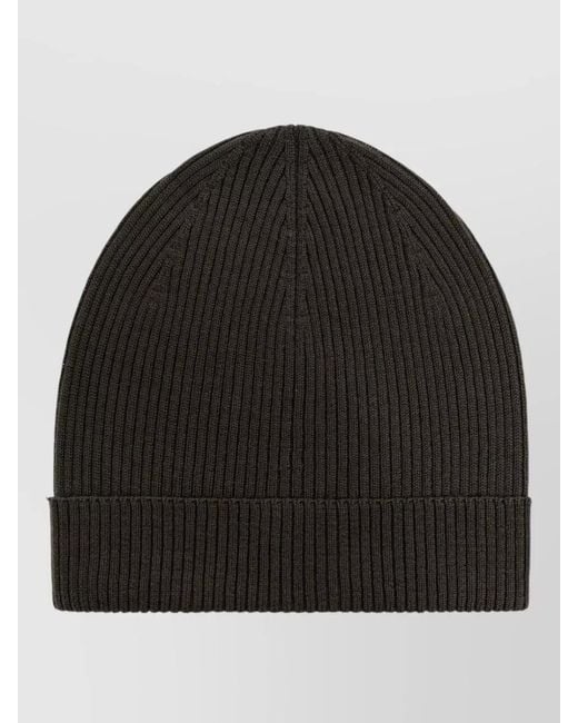 Rick Owens Black Wool Beanie for men