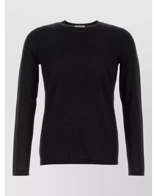 LeKasha Black Cashmere Jumper for men