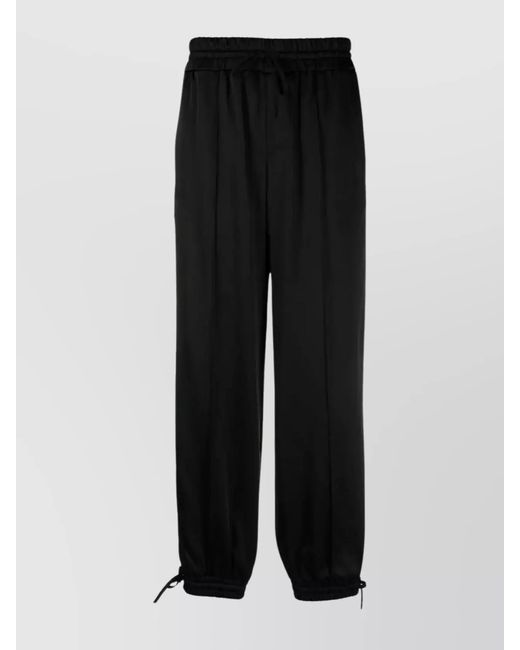Jil Sander Black Relaxed-Fit Track Pants