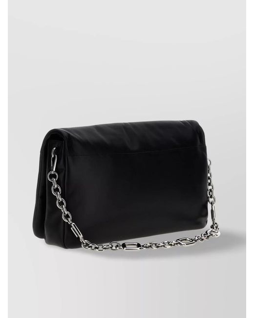 Roger Vivier Black Leather Shoulder Bag